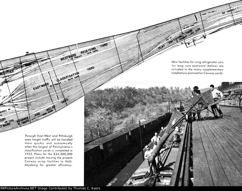 PRR "Pictorial Review Of Progress," Page 8, 1953